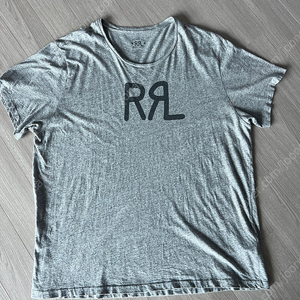 RRL 더블알엘 로고 티 USA 메이드 xxl 사이즈