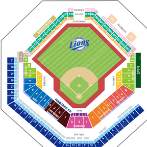 대구 삼성라이온즈파크 8월31일~9월1일 18시30분 삼성vsKIA 티켓 판매합니다