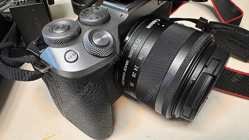 캐논 EOS M6 Mark2 미러리스 카메라 풀셋트 팔아요~!!--9