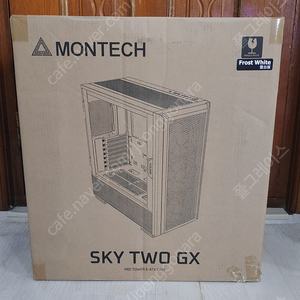 [대구] 몬테크(MONTECH) SKY TWO GX 화이트 PC케이스 팔아요.