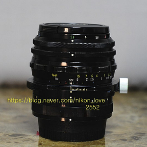 니콘 mf 35mm f2.8 PC렌즈(1961년) non ai 877445 C급