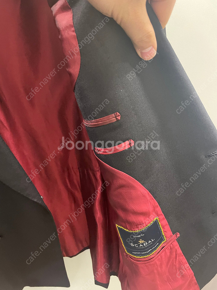 김주현 바이각 테일러샵 더블 브레스티드 피크드라펠 맞춤...--3