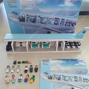 레고 옥스포드 1520PCS KOREAN AIR B777 CABIN 대한항공 비행기