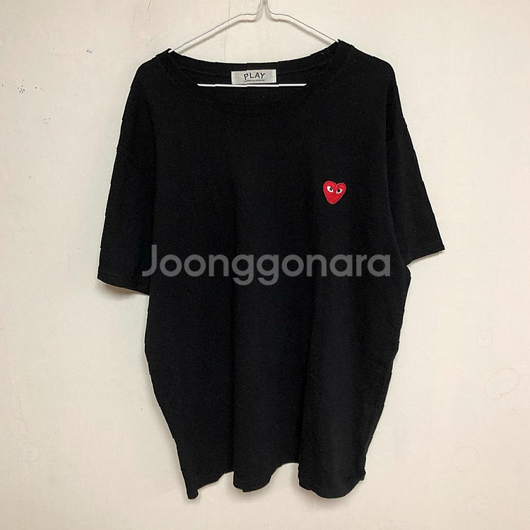 판매 꼼데가르송 남성 반팔티 105XL--0