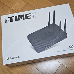 [대구] ipTIME (아이피타임) AX2004 블랙 공유기 판매합니다. (Wi -Fi 6)