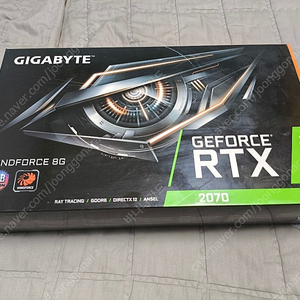 기가바이트 RTX2070 판매합니다