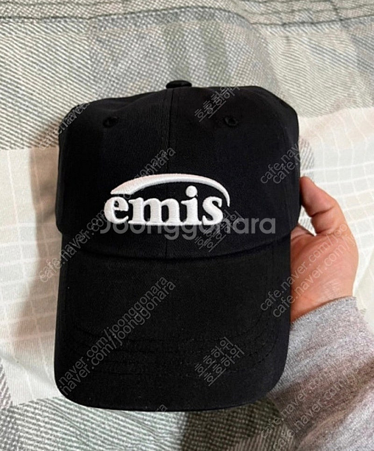 [emis]이미스 뉴로고 볼캡 블랙 새상품 판매합니다--0
