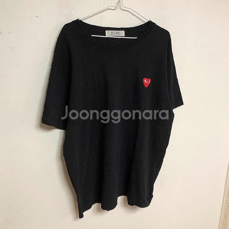 꼼데가르송 남성 반팔티 105XL--1