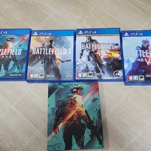 PS4 배틀필드1,4,5(한국어), 배틀필드2042(일본어) 일괄로 판매합니다!