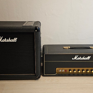 마샬 Marshall 1987x 헤드 50W + 1912 케비넷 150W 판매합니다