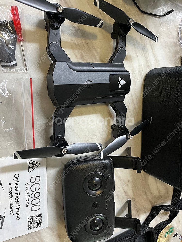 새제품/드론 SG900 WiFi 듀얼카메라--4