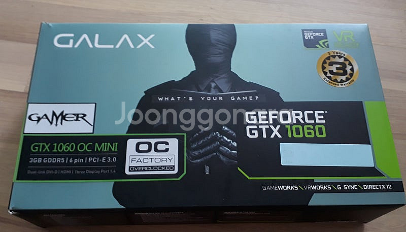 Forsa GTX 1060 OC MINI 3GB GDD...--1