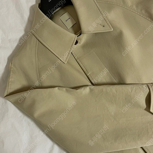 샵엠 regina trench coat (light beige)