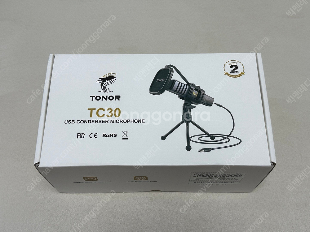 TONOR TC30 콘덴서 usb마이크 새제품 팝니다....--1