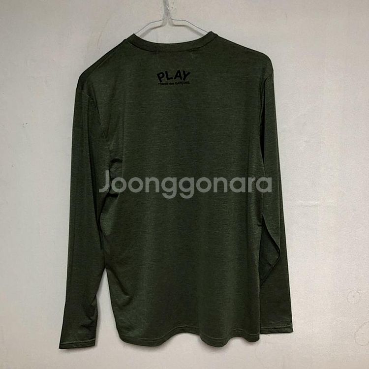 꼼데가르송 남성 봄가을 긴팔티 90S--3