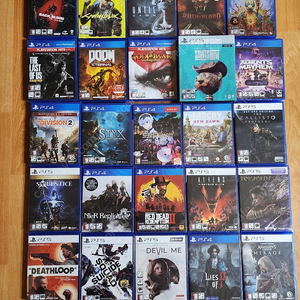 ps4 ps5 사이버펑크, 레데리2, 포스포켄, 데스루프, 수어사이드, 데빌인미, 피의거짓, 어쌔신 미라지, 저스트댄스, 레고, 스틸라이징, 소닉, 색보이