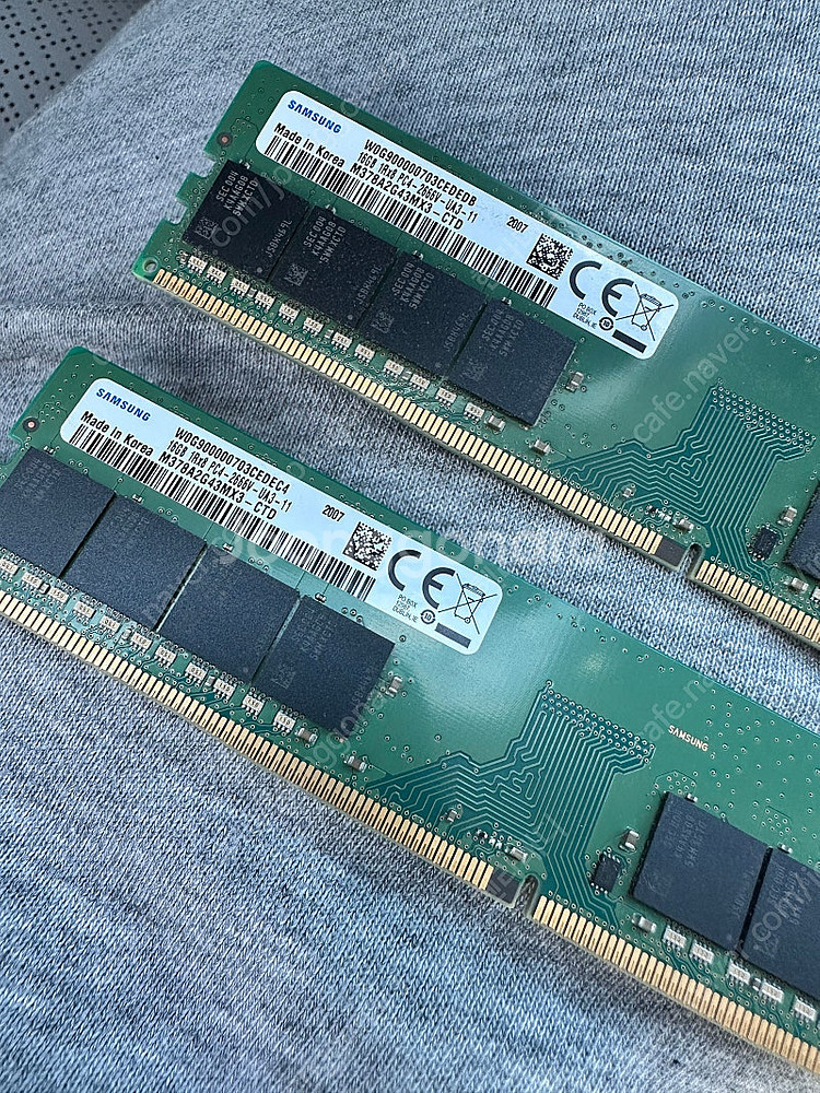 삼성 DDR4-2666 / 16GB / 2장 팝니다.--0
