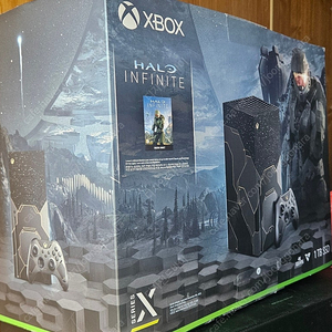 XBOX series X 엑시엑 한정판 헤일로 에디션