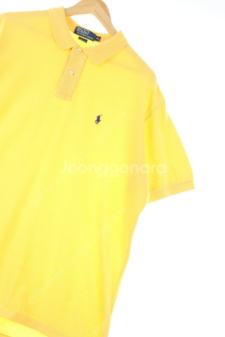(XL-2XL) 폴로 랄프로렌 반팔 카라 티셔츠 얼룩 ...--0