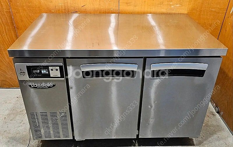 라셀르 간냉식 1200 테이블 냉장고 팝니다--1
