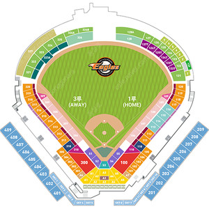 8월 31일 (금) 한화이글스 vs KT WIZ / 1루 내야지정석 2층 2 ~ 6 연석 / 한화이글스파크