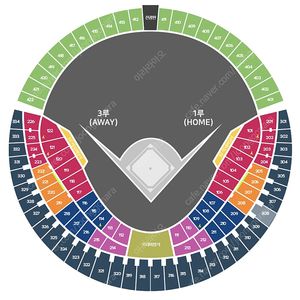 8/31 두산 vs 롯데 1루석 2연석 응원석