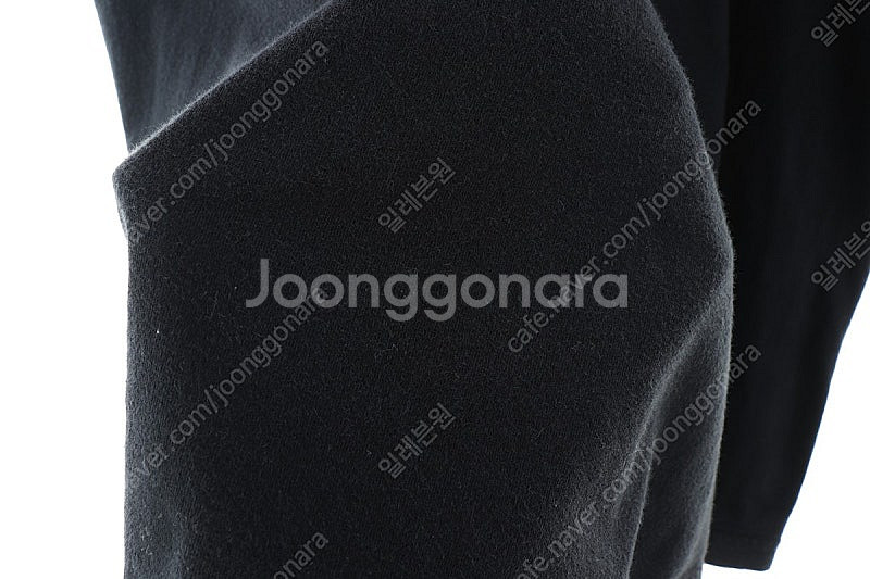 (M) 폴로 랄프로렌 반팔 티셔츠 데미지 블랙 면--5