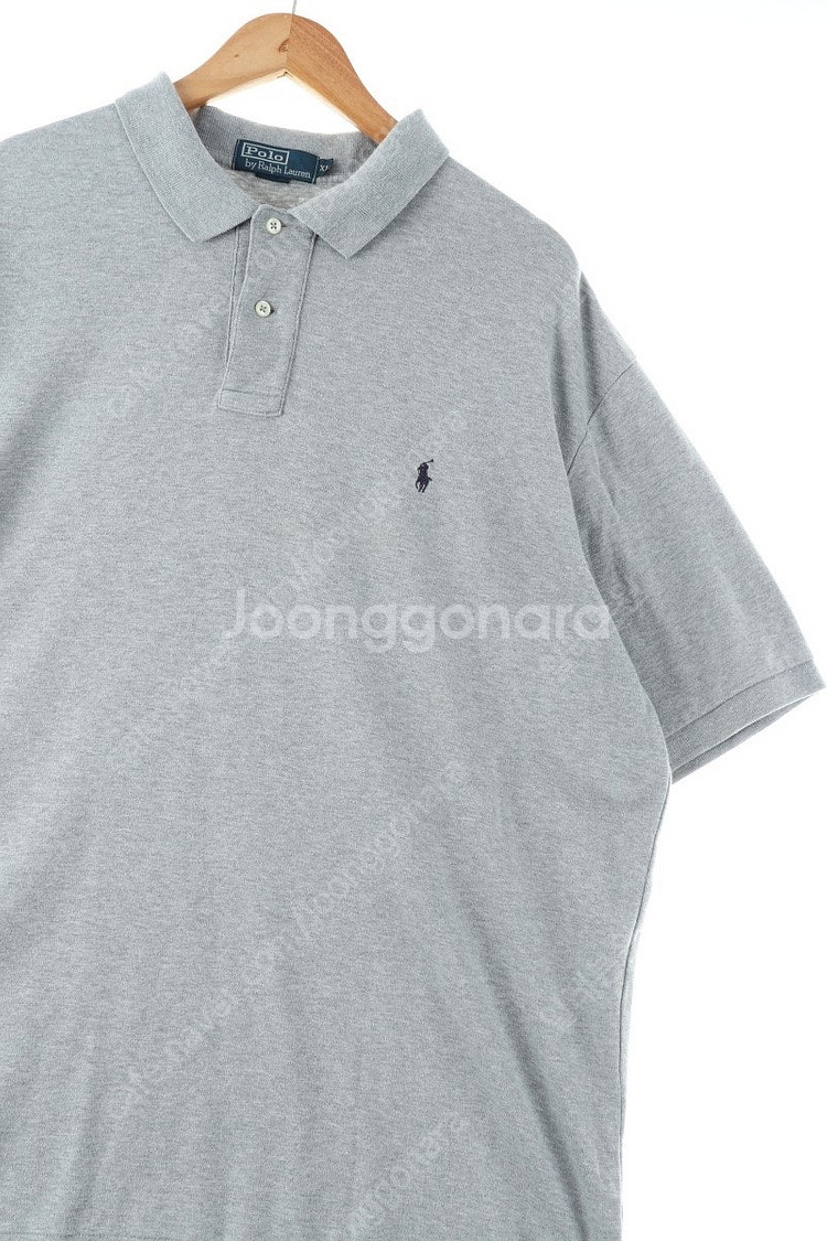 (XL) 폴로 랄프로렌 반팔 카라 티셔츠 팔쪽데미지 그...--0