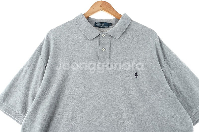 (XL) 폴로 랄프로렌 반팔 카라 티셔츠 팔쪽데미지 그...--1