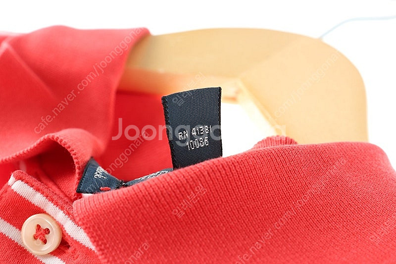 (M) 폴로 랄프로렌 반팔 카라 티셔츠 데미지 스트라이...--5