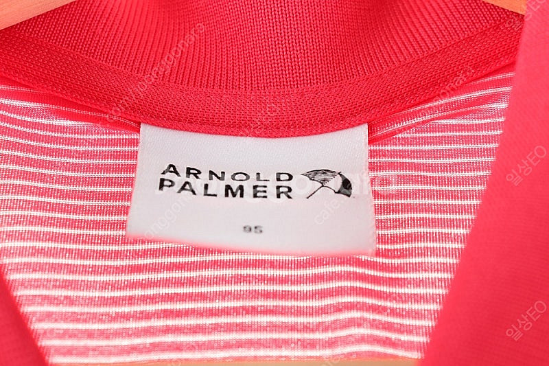 (M) 아놀드파머 반팔 카라 티셔츠 스트라이프 골프기능...--4