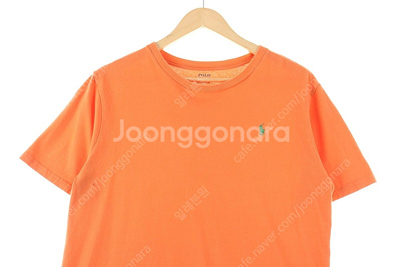 (XL) 폴로 랄프로렌 반팔 티셔츠 데미지 오렌지 아메...--2