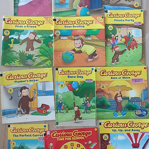 Curious George level 1 12권 (큐어리어스조지 영어책)