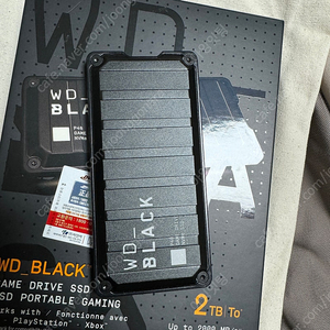 WD Black P40 2tb 성능 새것급 팝니다