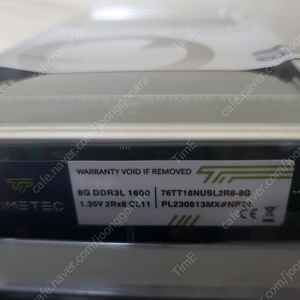 노트북용 타임텍 DDR3 DDR3L PC3 12800 16G ( 8X2)