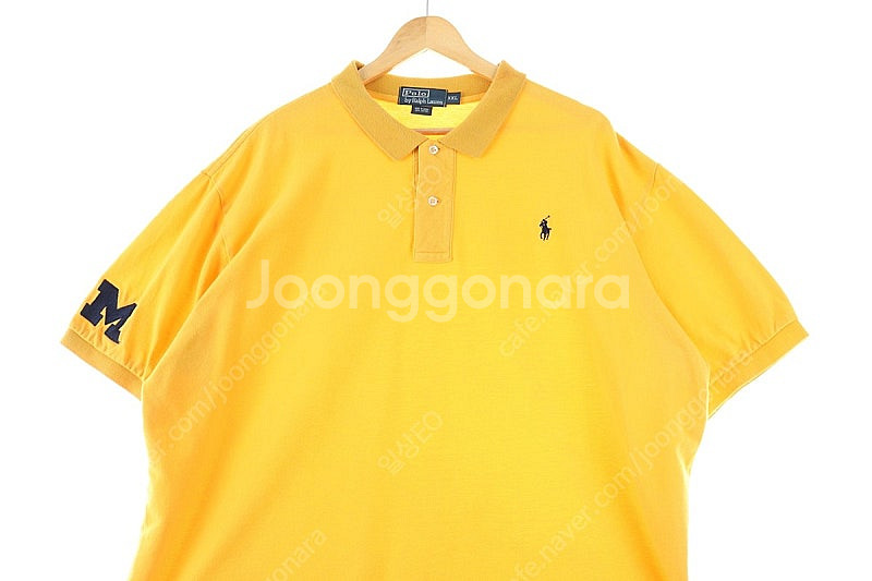 (2XL) 폴로 랄프로렌 반팔 카라 티셔츠 부분이염 빅...--2
