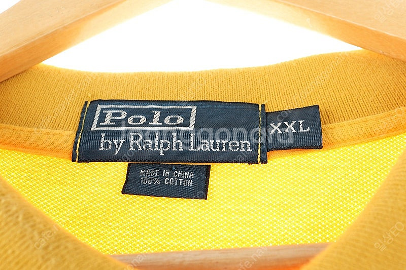 (2XL) 폴로 랄프로렌 반팔 카라 티셔츠 부분이염 빅...--4