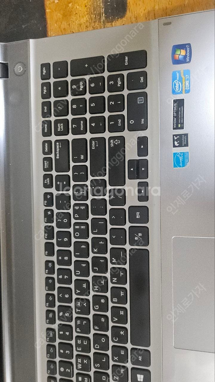 삼성 17.3인치 3세대 i7 하자있는 노트북--0