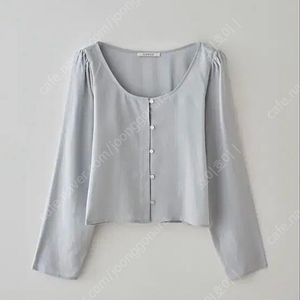 타낫 square neck button blouse 스퀘어넥 블라우스 베이지