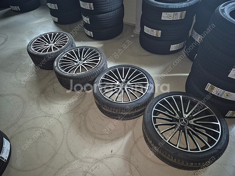 벤츠 20인치 휠타이어 s500 s580--0