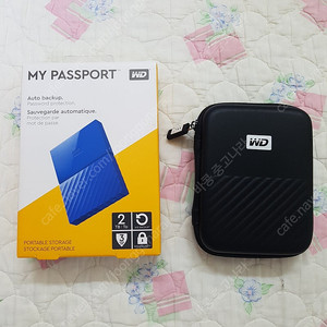 WD my passport 외장하드 / 2TB / 블루색