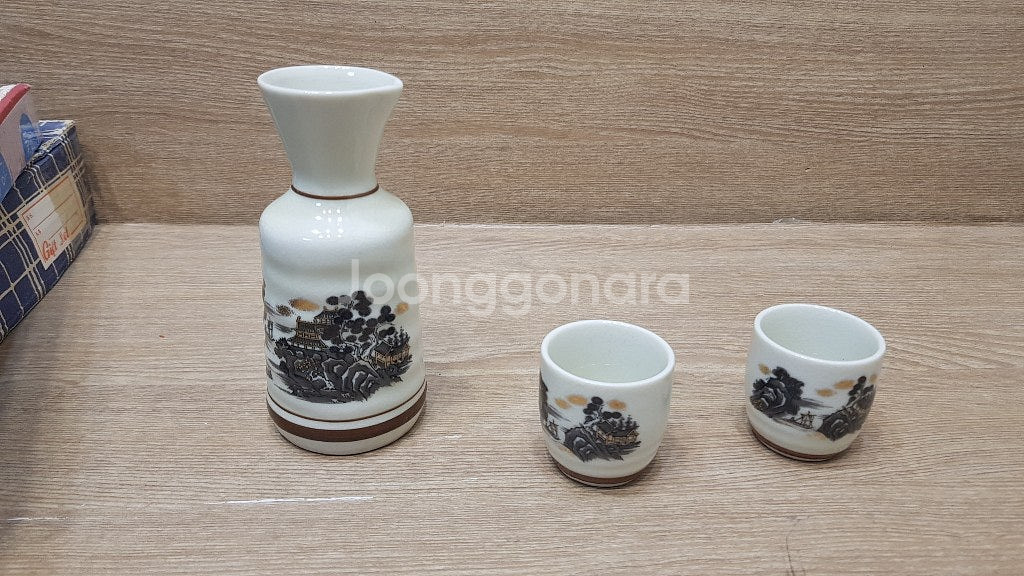 도꾸리,도꾸리세트,일본술병,일본술잔,주석잔,주석술병,주...--2