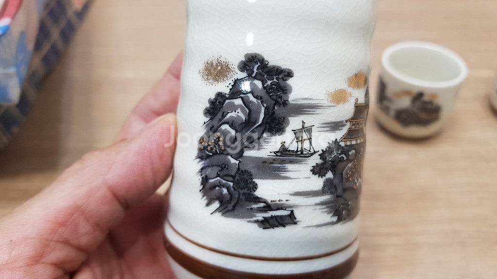 도꾸리,도꾸리세트,일본술병,일본술잔,주석잔,주석술병,주...--3