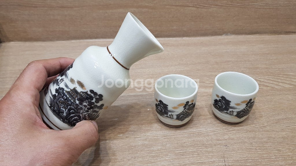 도꾸리,도꾸리세트,일본술병,일본술잔,주석잔,주석술병,주...--7