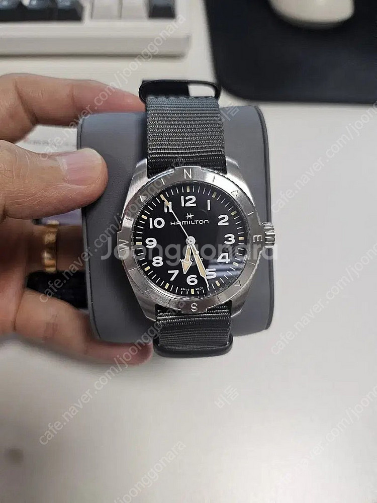 해밀턴 카키필드 익스페디션 37mm--1