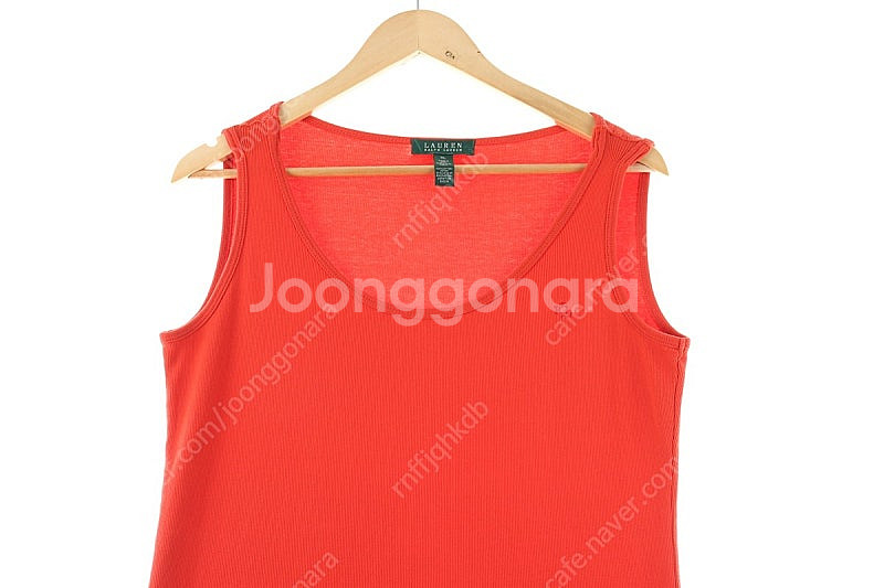 W(XL) 폴로 랄프로렌 반팔 티셔츠 민소매 나시--1