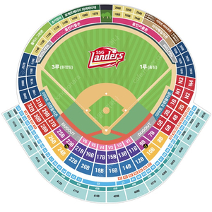 8월31일(토) SSG랜더스 vs NC다이노스 노브랜드테이블석 14블록 2인석