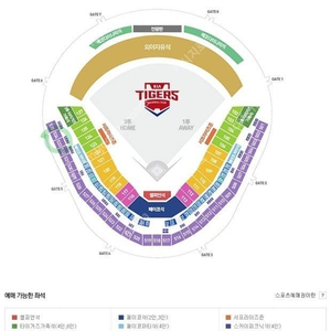 9월 7일(토) 기아 vs 키움 (맨앞 통로) k3 1석 팔아요