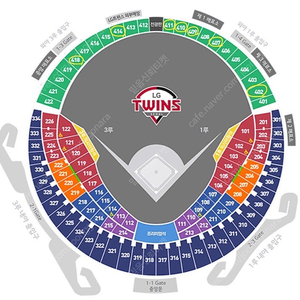 [ 토요일 ] 9월 7일 엘지트윈스 한화이글스 1루 3루 외야 4연석 8연석