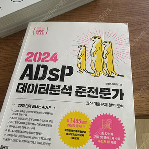 2024 ADsP 미어캣 교재